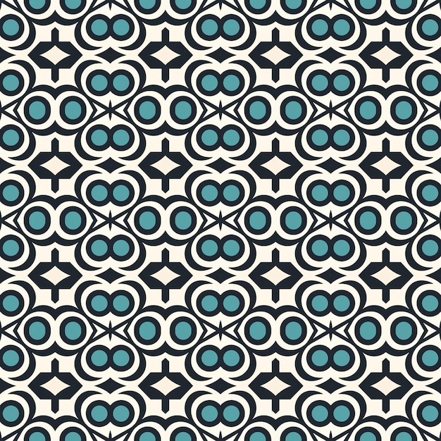 Um padrão abstrato sem costuras Design de Arte Gráfica Moderna