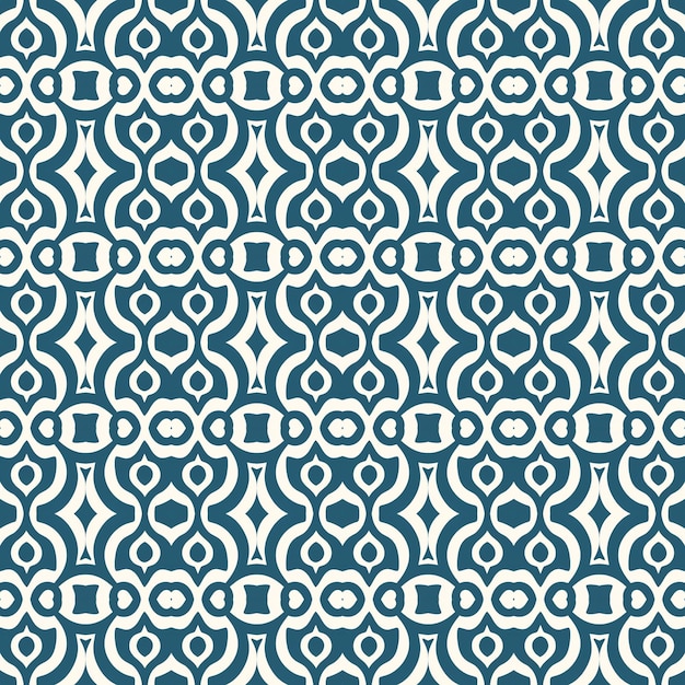 Um padrão abstrato sem costuras Design de Arte Gráfica Moderna