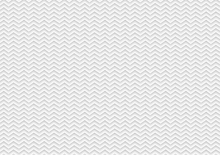 Um padrão chevron branco com linhas em zigue-zague.