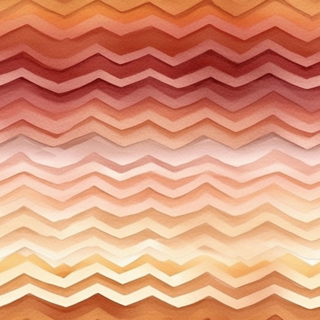 Foto um padrão colorido com um padrão em zigue-zague.