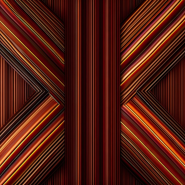 um padrão colorido de um tapete geométrico com linhas em zigue-zague.