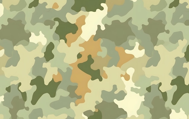 Um padrão de camuflagem que é verde e bege.