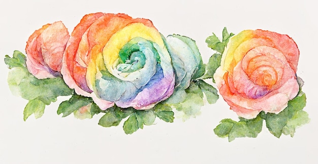 Um padrão de flores rosas