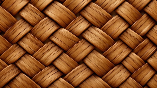 Um padrão de tecelagem detalhado em um material têxtil Generative ai
