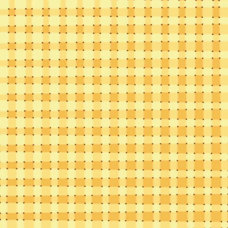 Foto um papel amarelo com fundo amarelo com um padrão de pontos