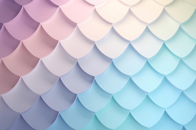 um papel de parede de fundo colorido padrão de escala pastel