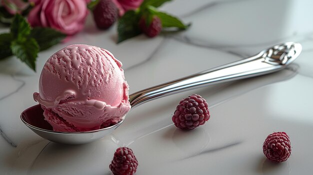 Foto um papel de parede de gelado de aço inoxidável