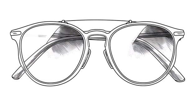 um par de óculos com um par de Óculos nele