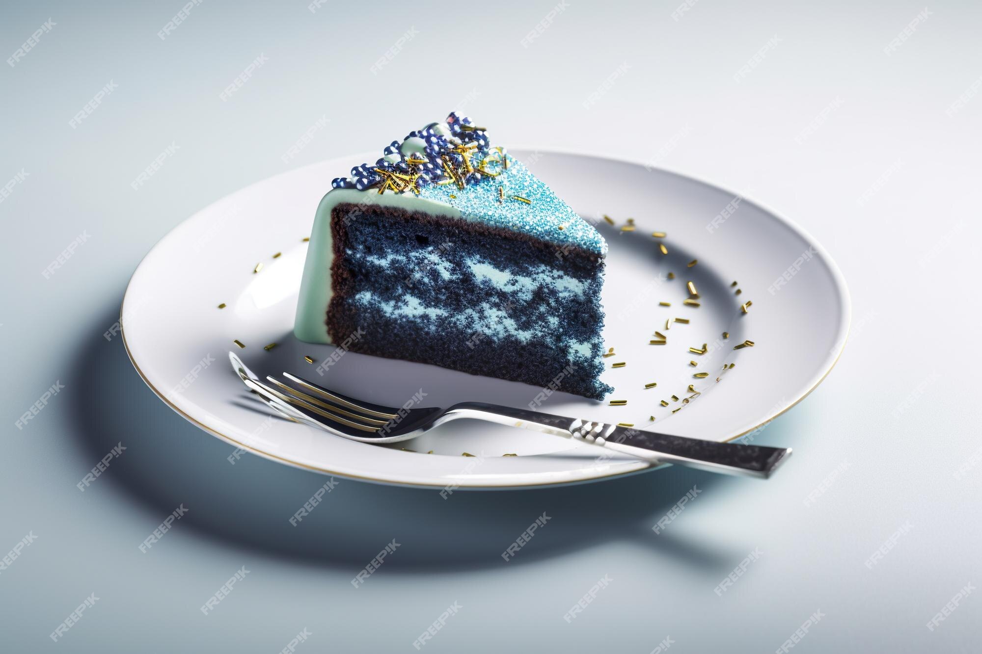 Detalhes Decorativos De Um Bolo De Aniversário Feito Para Garotinha Em Azul  E Branco Imagem de Stock - Imagem de padaria, delicioso: 239592891