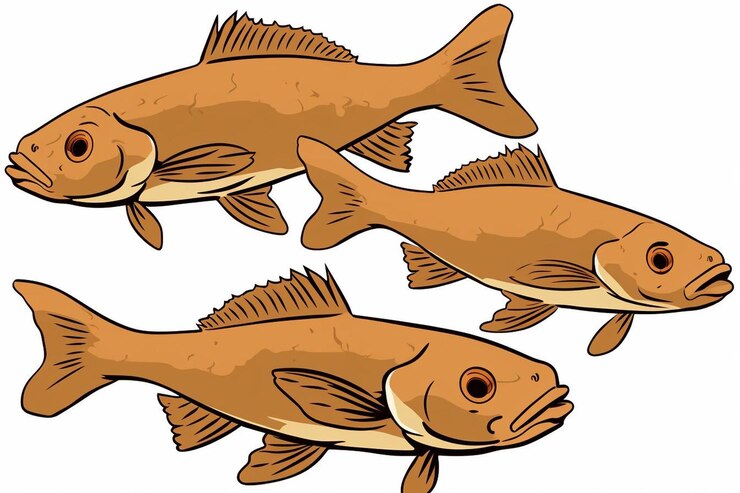 Foto um peixe que tem a palavra peixe nele.