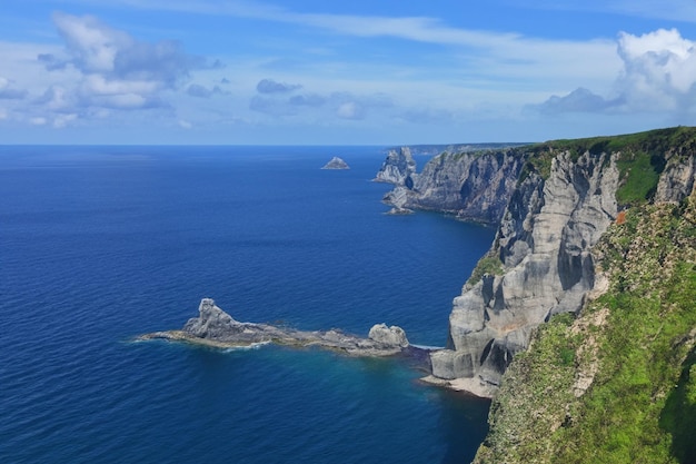 Um penhasco íngreme e majestoso