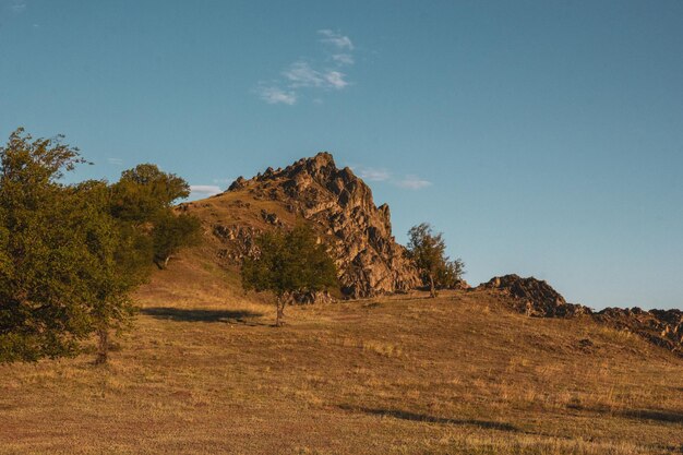 Foto um pico na natureza