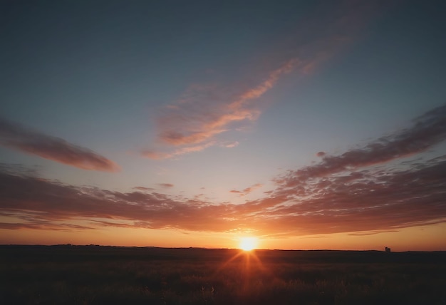 Um pôr-do-sol com uma nuvem que diz "pôr- do-sol"