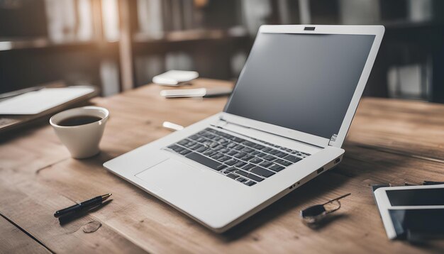 um portátil com um teclado e teclas nele