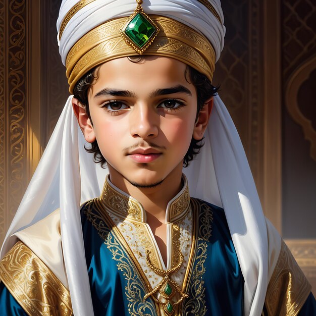 Um príncipe muçulmano da dinastia abássida