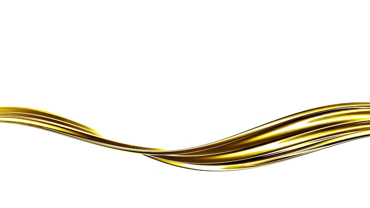 Foto um respingo de líquido espesso e dourado
