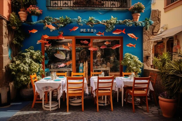 Um sabor de autenticidade Explorando um típico restaurante local de peixe em Tenerife, Ilhas Canárias Spai