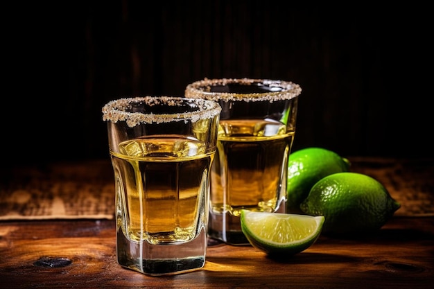 Um sabor de Tequila do México foto