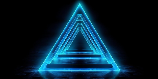 Um símbolo azul em forma de x com um fundo azul.