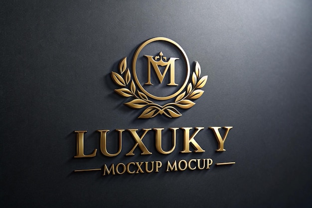 Um sinal preto que diz "luxo" em cima dele.