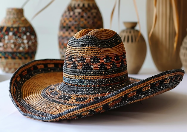 Foto um sombrero mexicano simbolizando a cabeça oficial