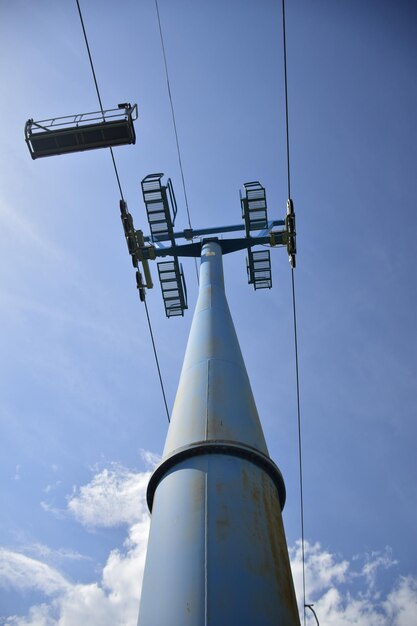 Um teleférico abandonado em Ulyanovsk