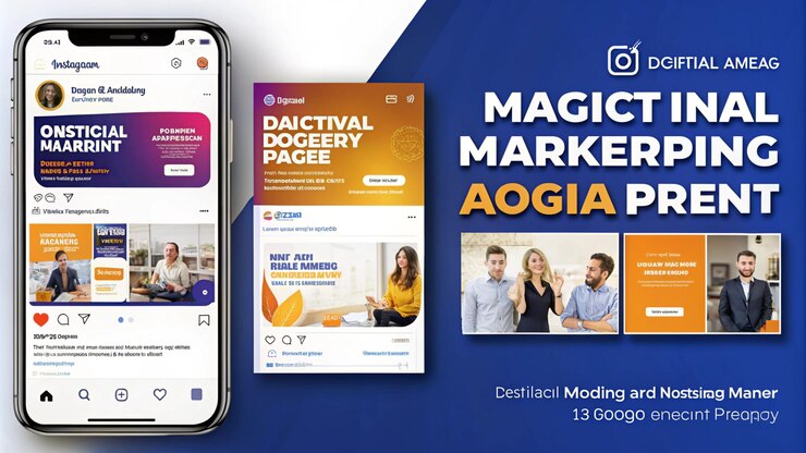 Foto um telefone é mostrado com uma exibição de uma exposição de uma loja de magia chamada mercado de magia