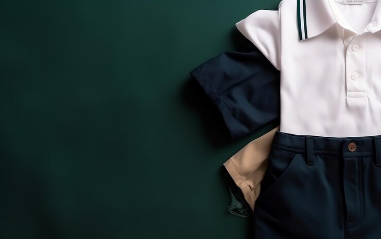Foto um uniforme da marinha com o nome da força aérea nele