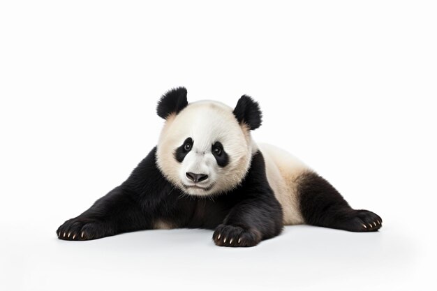 Urso panda gigante, urso, branco, animais, carnívoro png