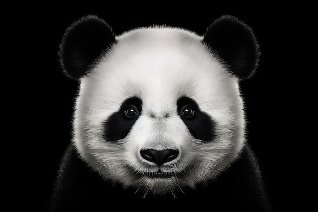 Um urso panda