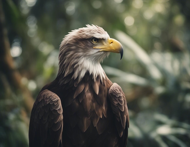 Uma águia na selva