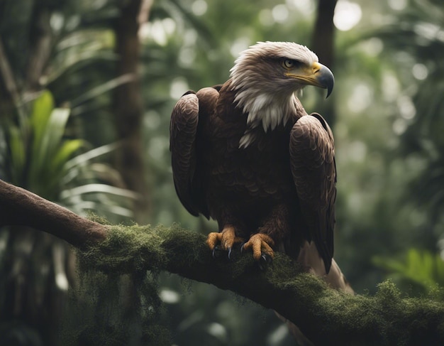 Uma águia na selva