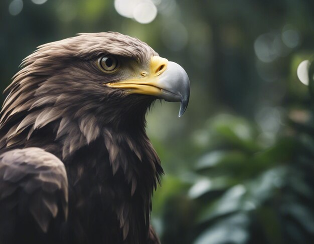 Uma águia na selva