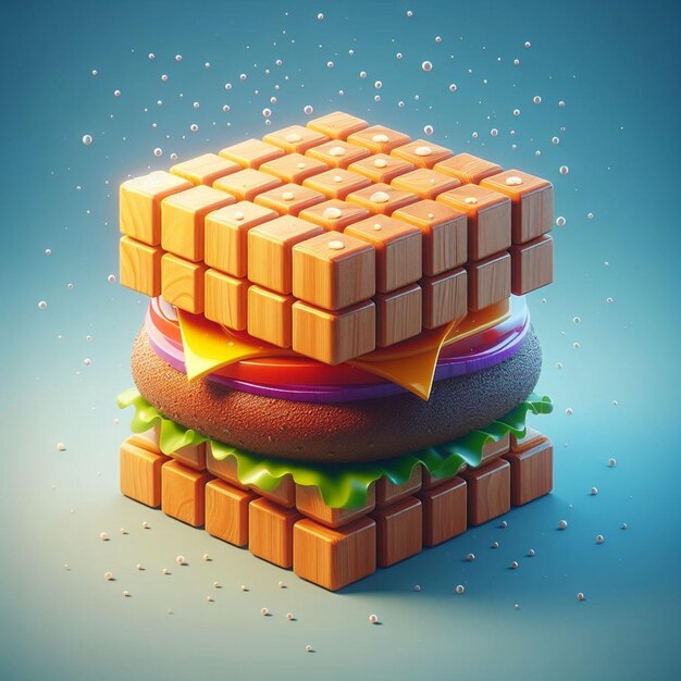 Uma Aventura de Burger 3D