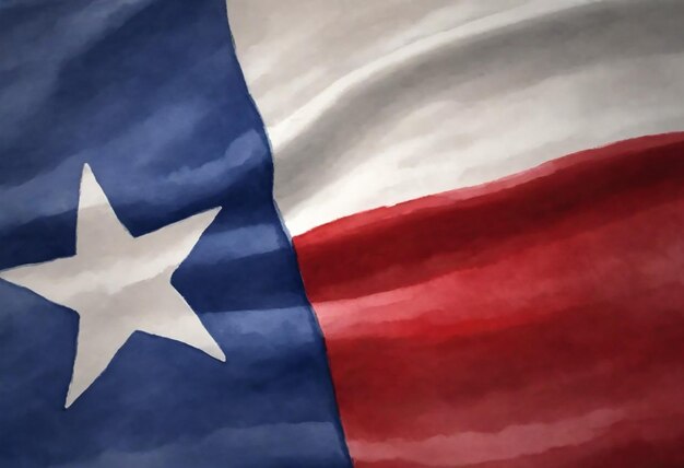 Uma bandeira com a palavra Texas.