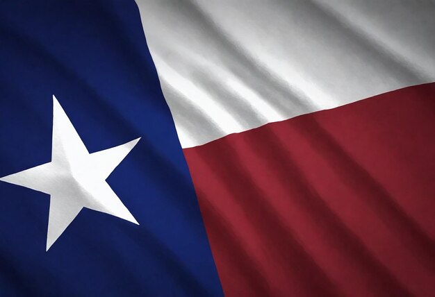 uma bandeira com o nome do Texas