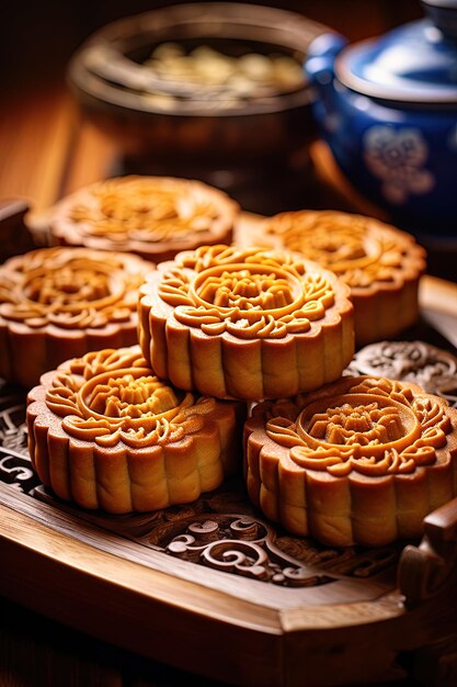 Foto uma bandeja de cupcakes com a palavra donuts em cima