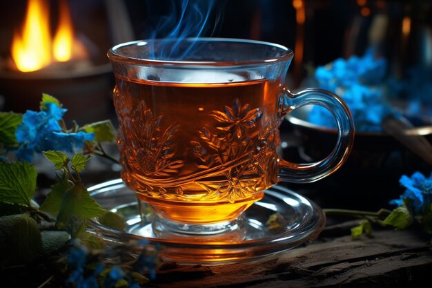 Uma bebida de chá obtida por ferver ou infundir folhas de chá preparadas são as folhas secas do arbusto de chá usadas para preparar esta bebida.
