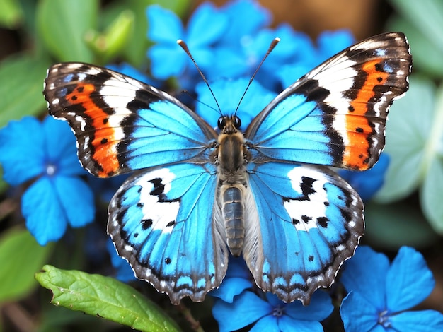 Uma bela foto de borboleta foi gerada