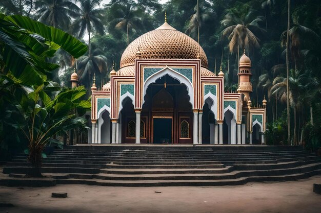 Uma bela mesquita.