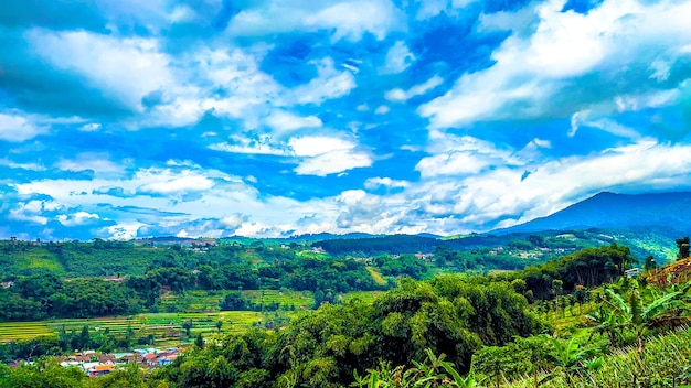 Uma bela paisagem que faz os olhos felizes ao vê-la