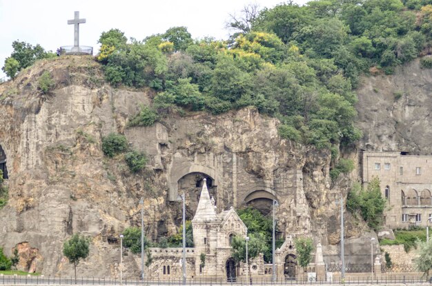 Uma bela vista da cidade de Budapeste localizada na Hungria