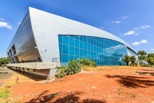 Foto uma bela vista do centro de convenções ulysses guimarães localizado em brasília brasil