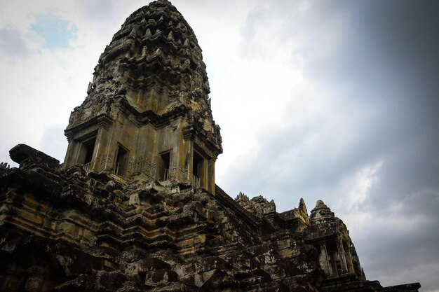 Uma bela vista do Templo de Angkor Wat localizado em Siem Reap Camboja