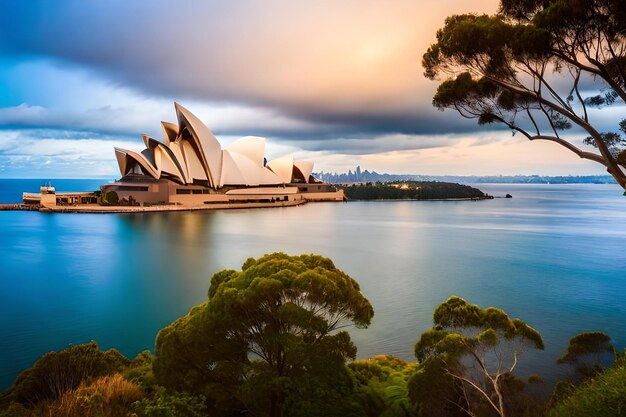 Uma bela vista na Austrália.