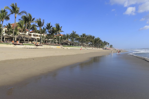 Uma bela vista panorâmica de bali indonésia