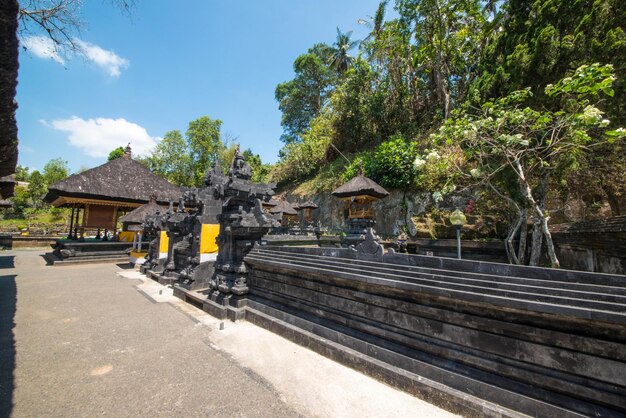 Uma bela vista panorâmica de bali indonésia