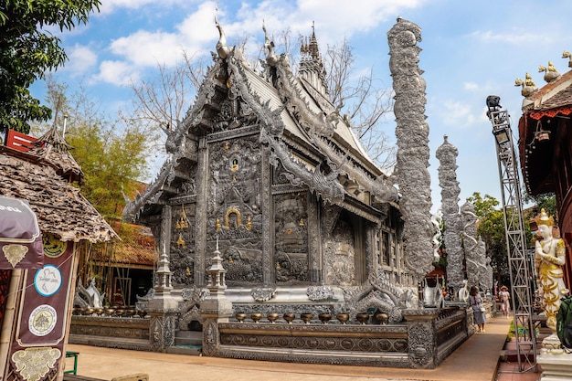 Uma bela vista panorâmica de Chiang Mai na Tailândia