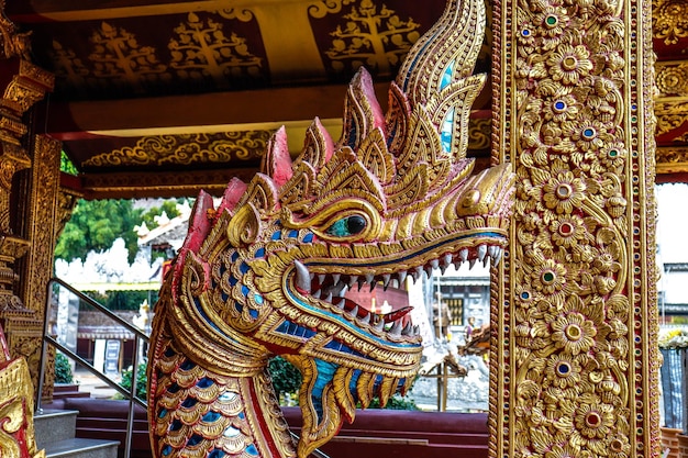 Uma bela vista panorâmica de Chiang Mai na Tailândia