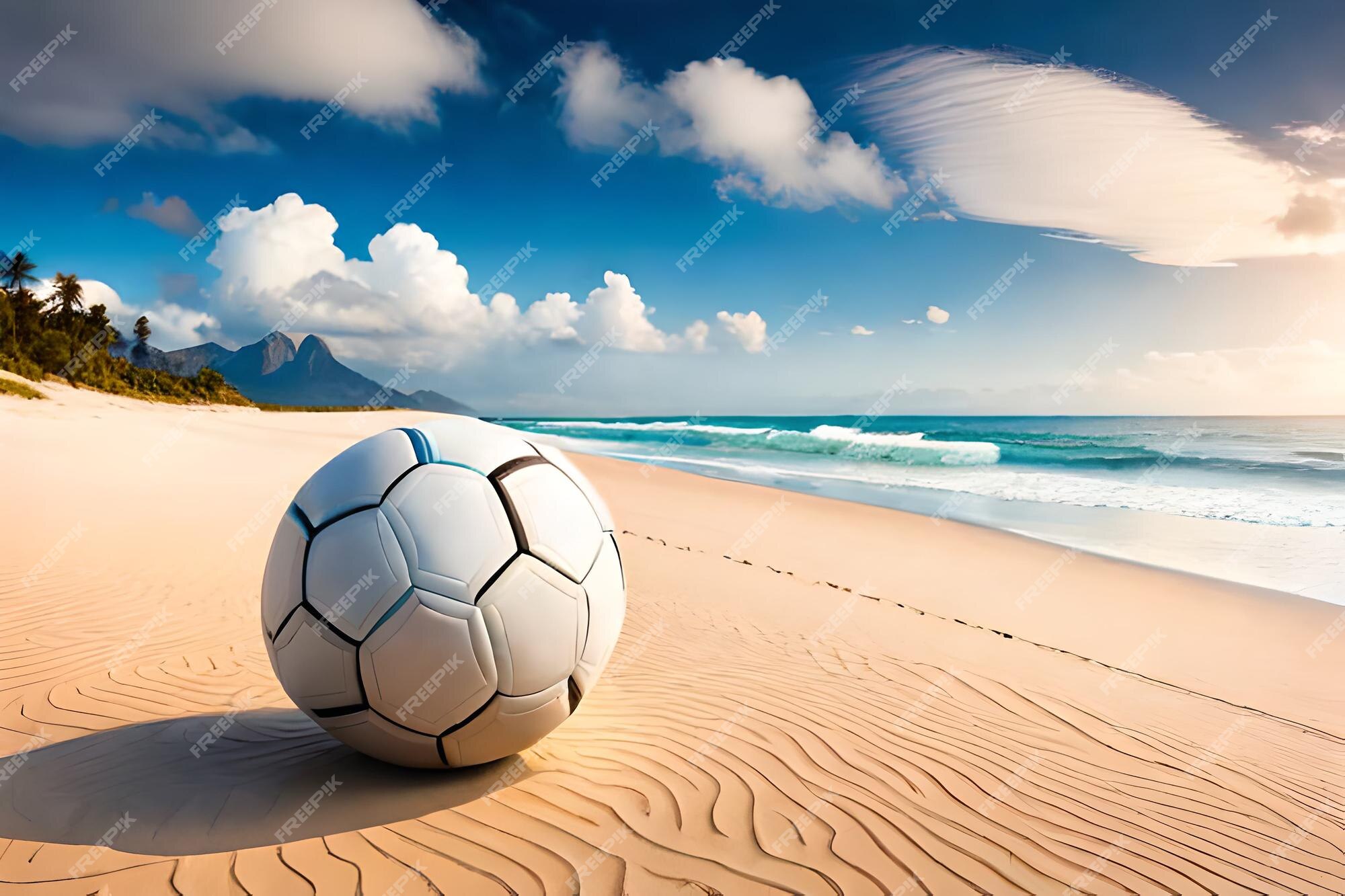 Bola Futebol Praia Campo Maré